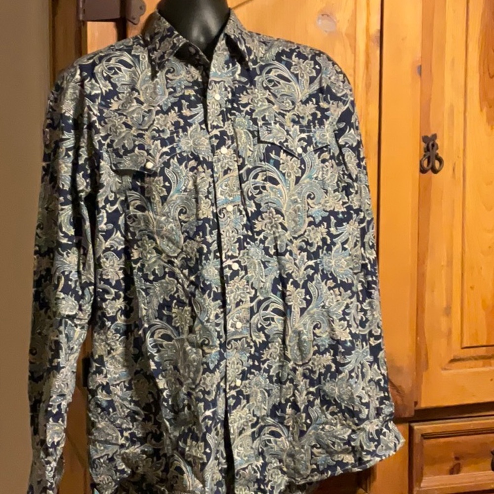 Men’s Stetson Long Sleeve Dress Shirt